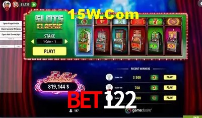 Recursos de Bônus Bet122